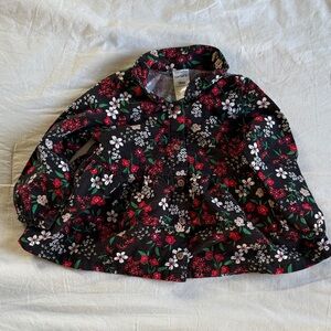 Carter's Christmas Floral Baby top